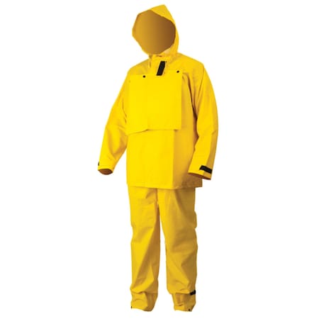 Mcr Safety Garments, Hydroblast LF .35mm, PVC/Poly, 2PC X7 FRHBS100X7